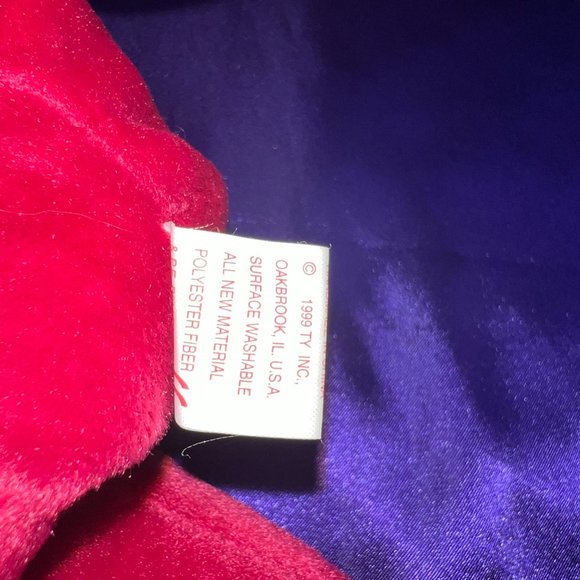 VTG & NWT 📌 TY  Valentina Beanie Baby with ODDITY - Picture 8 of 14